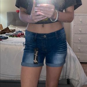 Jean shorts brand new